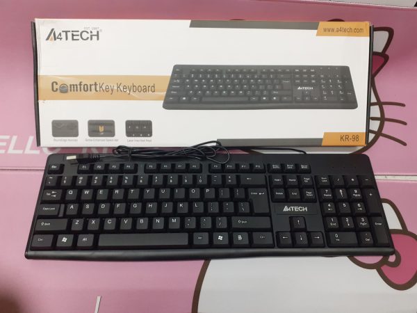 A4-Tech KR-98 Comfort Key Wired Keyboard - Image 2