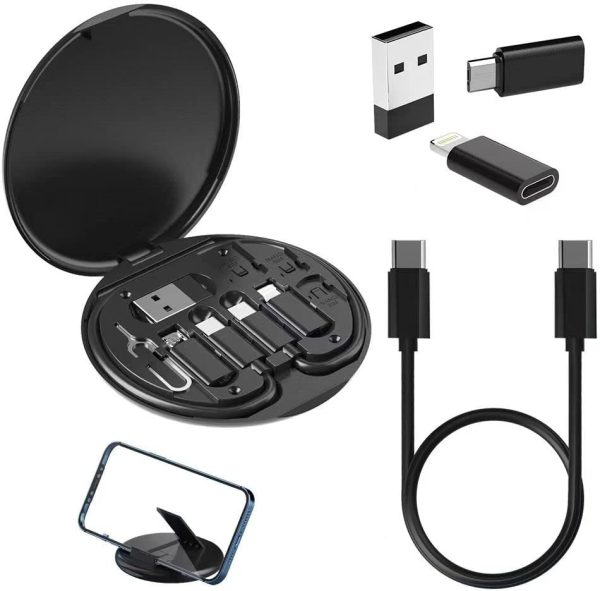 60W MULTIFUNCTION FAST CHARGING DATA CABLE SET & MOBILE PHONE STAND - Image 2