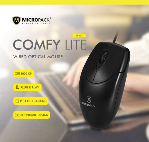 Micropack M101 Optical USB Mouse - Image 2