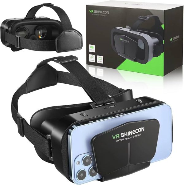 VR SHINECON SC-G13 3D Virtual Reality Box Gaming Glasses Headset 4.7-7 inch Smartphones - Emphasizing Value - Image 3